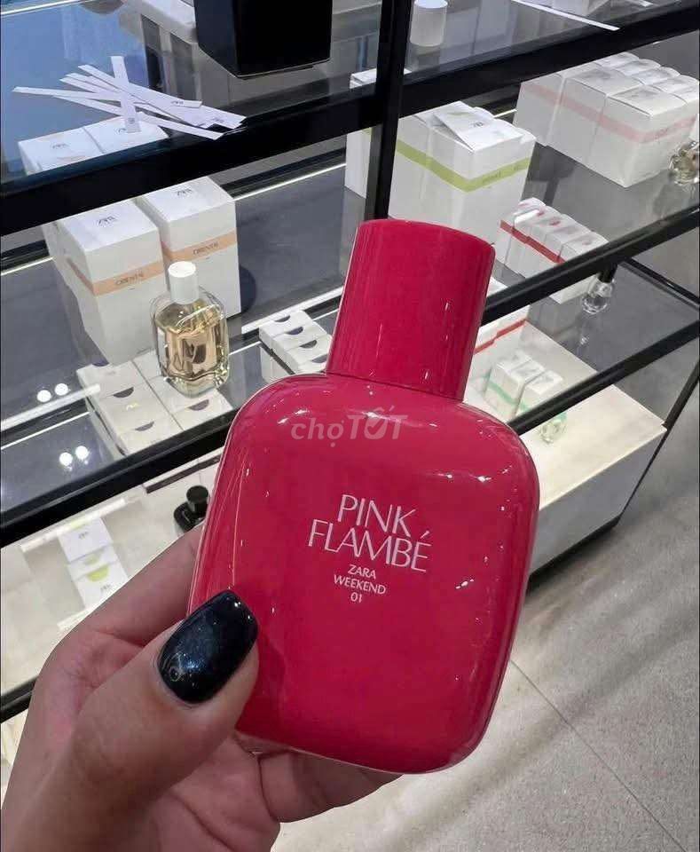 Nước hoa Zara Pink Flambe Nữ 90ml. Mua bán Nước hoa tại Quận 1 Tp Hồ Chí Minh được đăng bởi DAN THUY hình 1