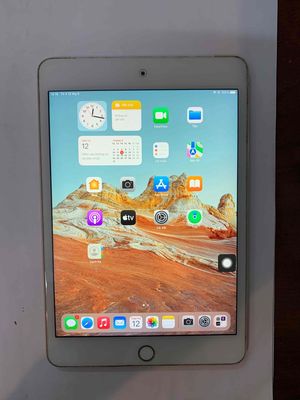 IPAD MINI 4 QUỐC TẾ 32GB CÓ SIM 4G,PIN 100% ĐẸP