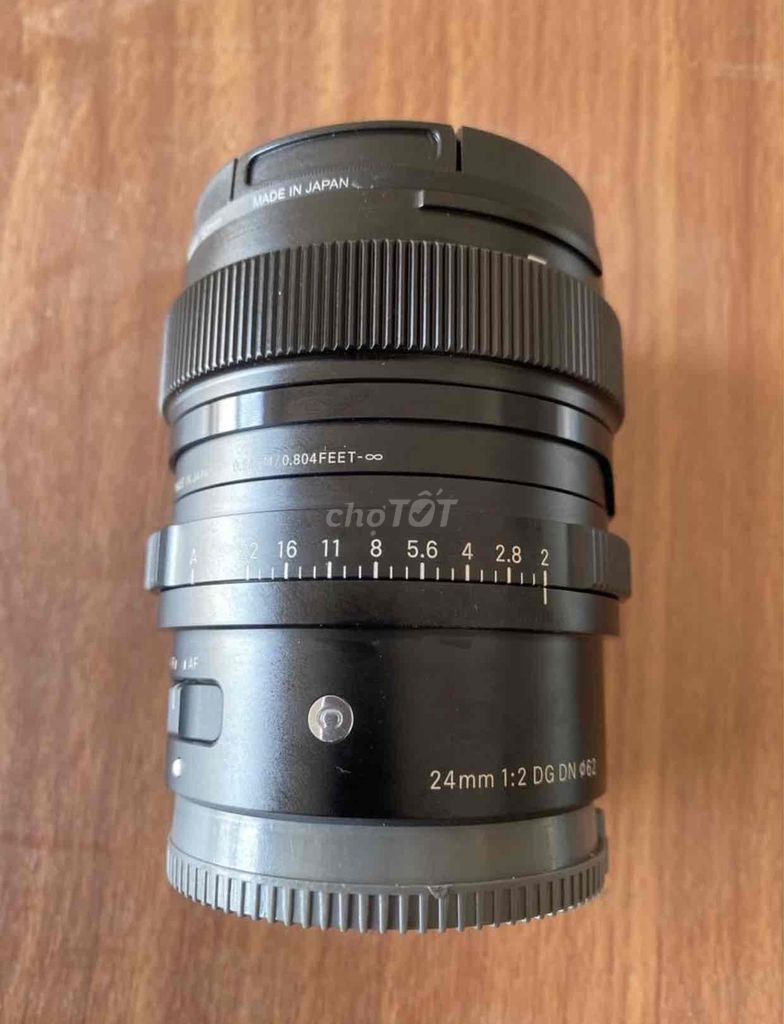 Ống kính Sigma 24mm f2 DGDN Sony E Đen. Mua bán Máy ảnh, Máy quay tại Thành phố Thủ Đức Tp Hồ Chí Minh được đăng bởi BeeTwo Duy hình 1