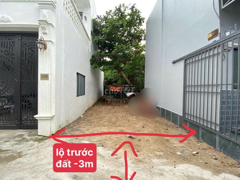 BÁN GẤP ĐẤT THỔ CƯ NỞ HẬU – HẺM 246 TẦM VU