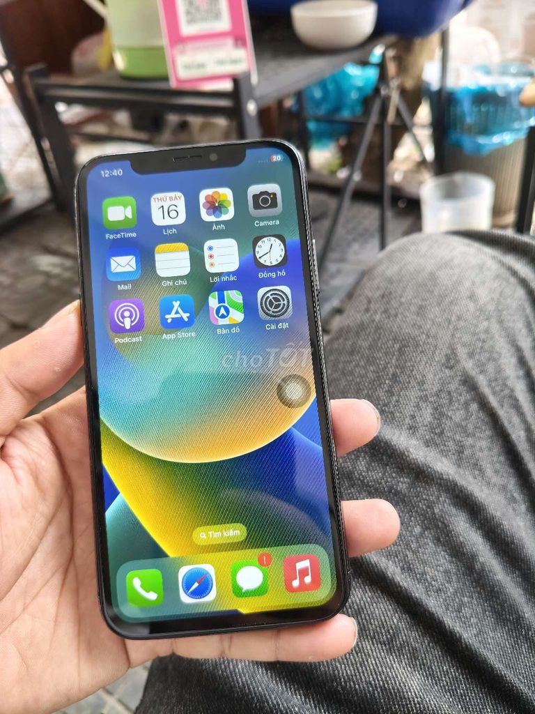 iPhone X 256GB Đen. Mua bán Điện thoại tại Quận Liên Chiểu Đà Nẵng được đăng bởi Công Lực hình 1