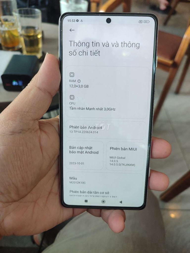 Xiaomi Redmi K40 Gaming 12GB/128GB Trắng. Mua bán Điện thoại tại Huyện Cần Giuộc Long An được đăng bởi hiếu hình 1