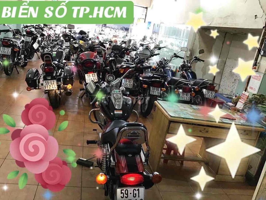 KAWASAKI BOSS 174.SX 2011,ZIN 100%.ODO 12K.CỰC ĐẸP. Mua bán Xe máy tại Quận Phú Nhuận Tp Hồ Chí Minh được đăng bởi MOTO LUU THANH HAI  77A hình 8