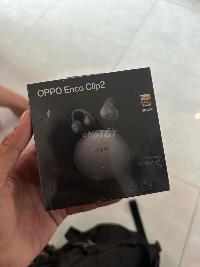 Tai nghe Bluetooth Oppo Enco Clip2 Xám. Mua bán Tivi, Âm thanh tại Quận 8 Tp Hồ Chí Minh được đăng bởi Hoàng hình 1
