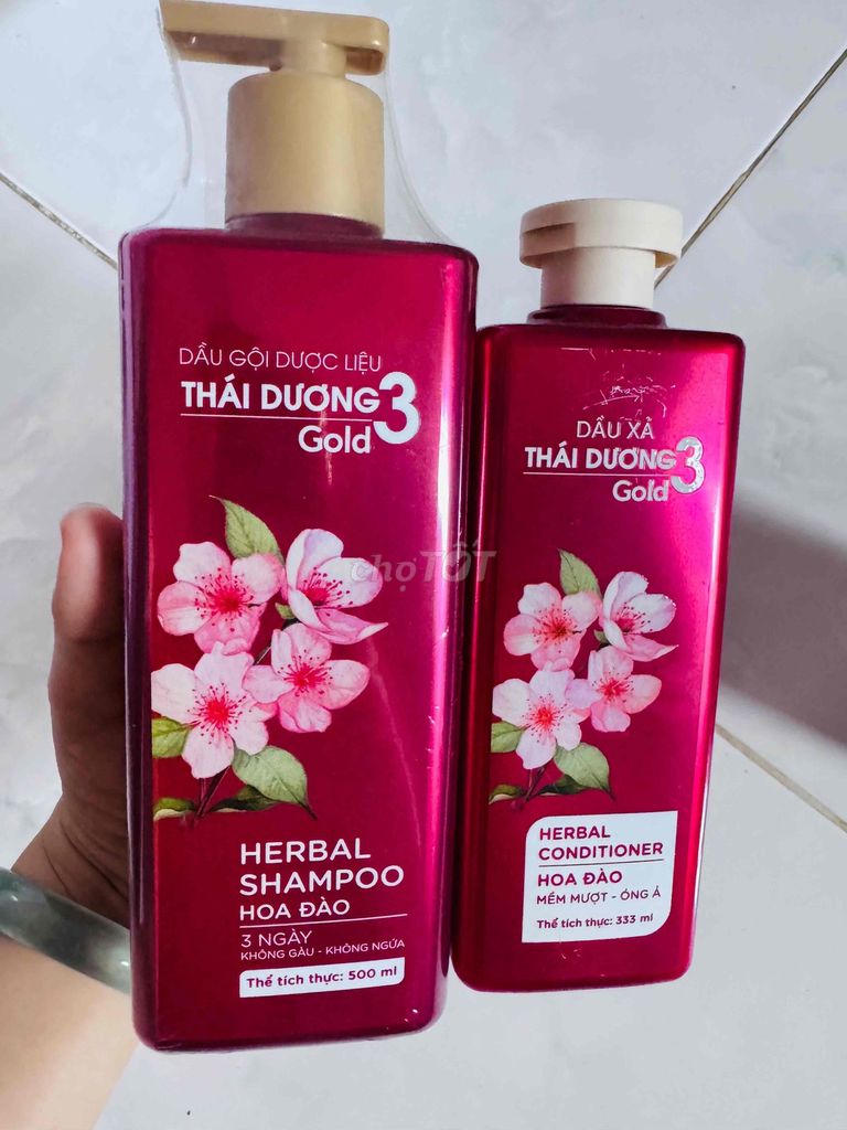 Dầu gội xả Thái Dương Gold 3 500ml. Mua bán Phụ kiện thời trang khác tại Quận 8 Tp Hồ Chí Minh được đăng bởi Phương Võ hình 1