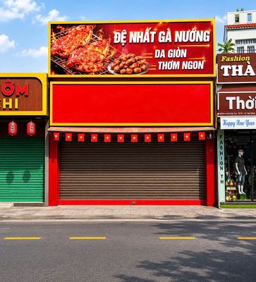 { CHO THUÊ } NHÀ MẶT TIỀN  PHAN HUY ÍCH, TÂN BÌNH - NGANG 6M