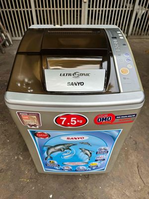 máy giặt sanyo 7.5kg giặt sạch vắt êm❤️