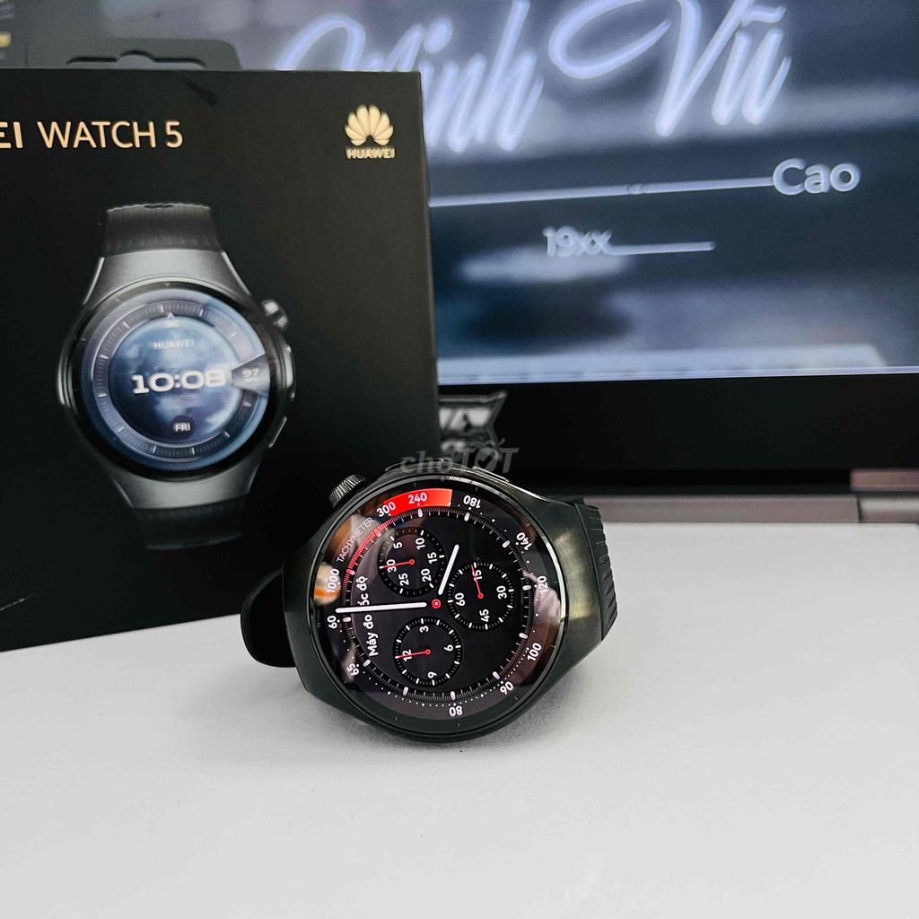 Huawei Watch 5 Đen. Mua bán Thiết bị đeo thông minh tại Quận Gò Vấp Tp Hồ Chí Minh được đăng bởi Cao An Vũ hình 1