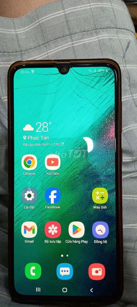 Samsung A70 Xanh. Mua bán Điện thoại tại Quận Hoàn Kiếm Hà Nội được đăng bởi Phương hình 1