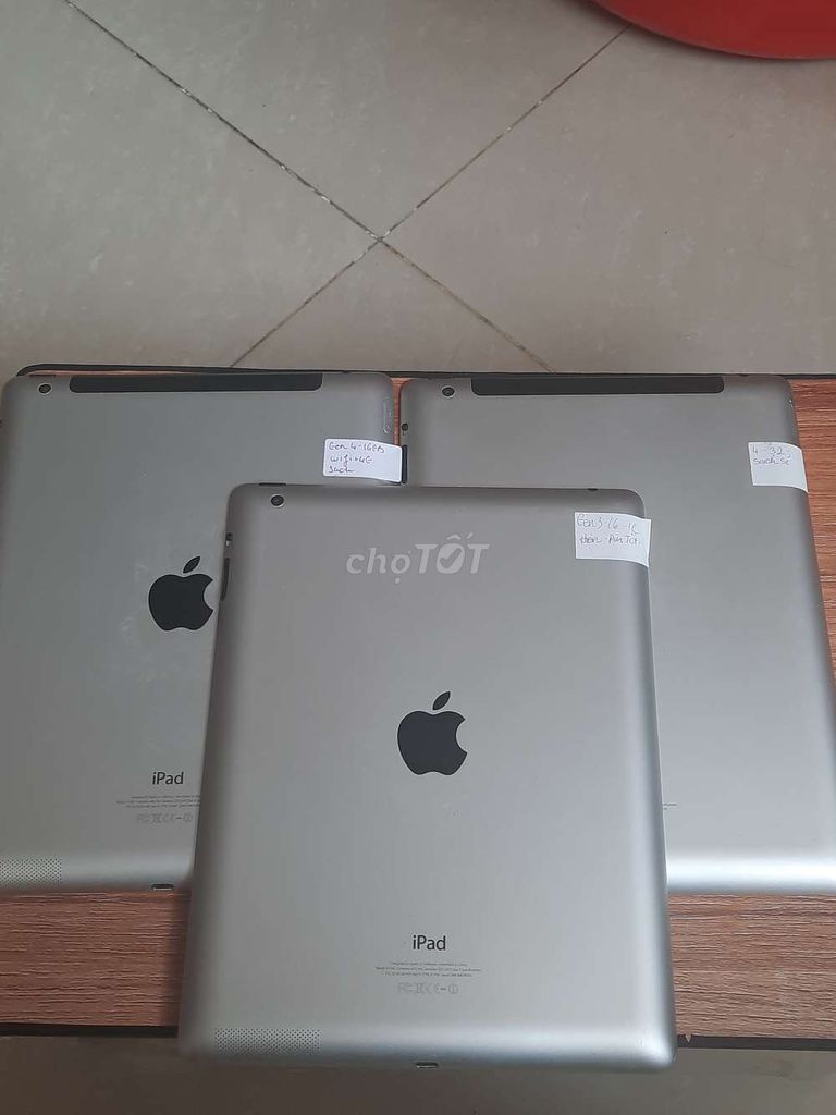 Cần Bán Gấp Ipad dòng Gen 4 32/16 Giá mềm gọn túi. Mua bán Máy tính bảng tại Quận 6 Tp Hồ Chí Minh được đăng bởi Khang Chung hình 4