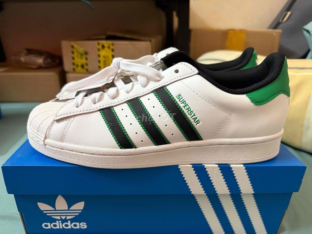 Giày thể thao Adidas Superstar 43 1/3 Indonesia. Mua bán Giày dép tại Quận 10 Tp Hồ Chí Minh được đăng bởi LDM hình 1