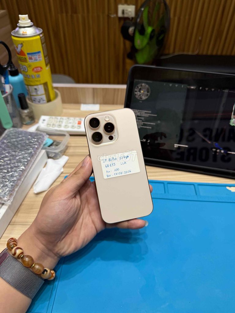 Iphone 16 Pro 128gb Sa Mạc LL/A. Mua bán Điện thoại tại Quận Gò Vấp Tp Hồ Chí Minh được đăng bởi Võ Chí Bảo hình 1