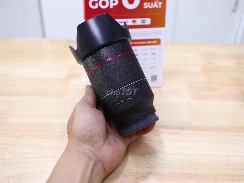 Bán lens Samyang FE 35f1.4 for sony  Lens còn đẹp