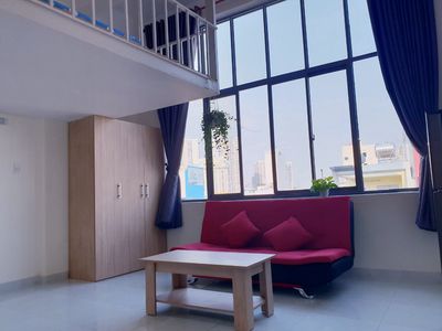 Căn hộ dịch vụ, mini Quận Tân Phú 35m² gác lửng
