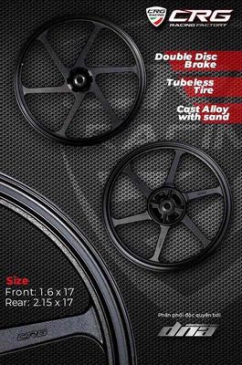 Mâm xe máy CRG Ex150-155