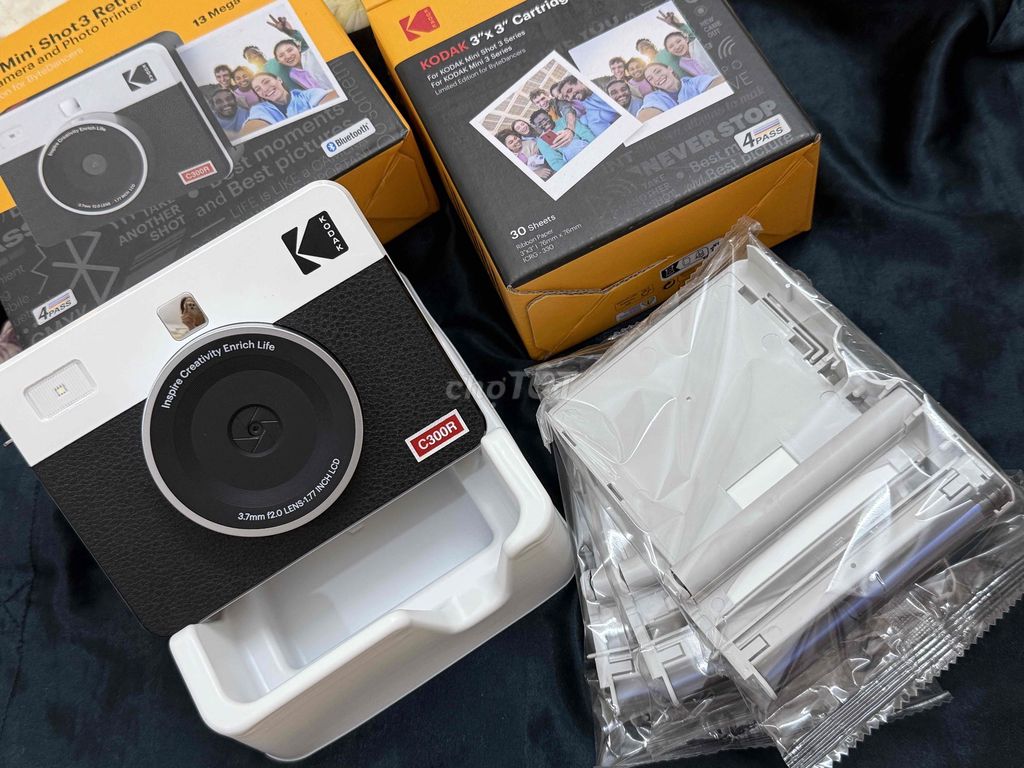 Máy ảnh film kodak mini shot retro 3 kèm film. Mua bán Máy ảnh, Máy quay tại Quận Thanh Xuân Hà Nội được đăng bởi phuong nguyen hình 1