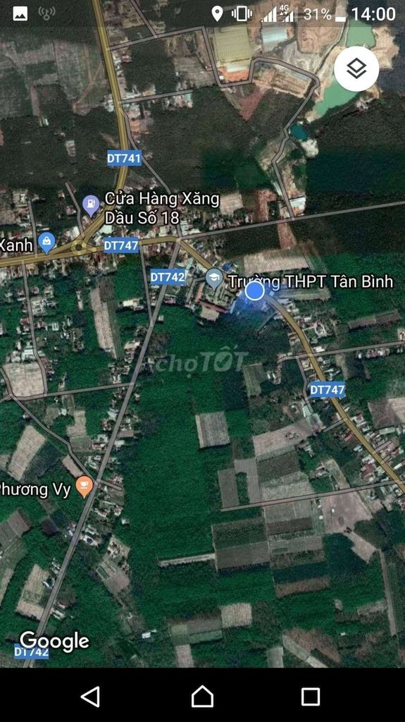 Mặt bằng kinh doanh Huyện Bắc Tân Uyên 2.048m²