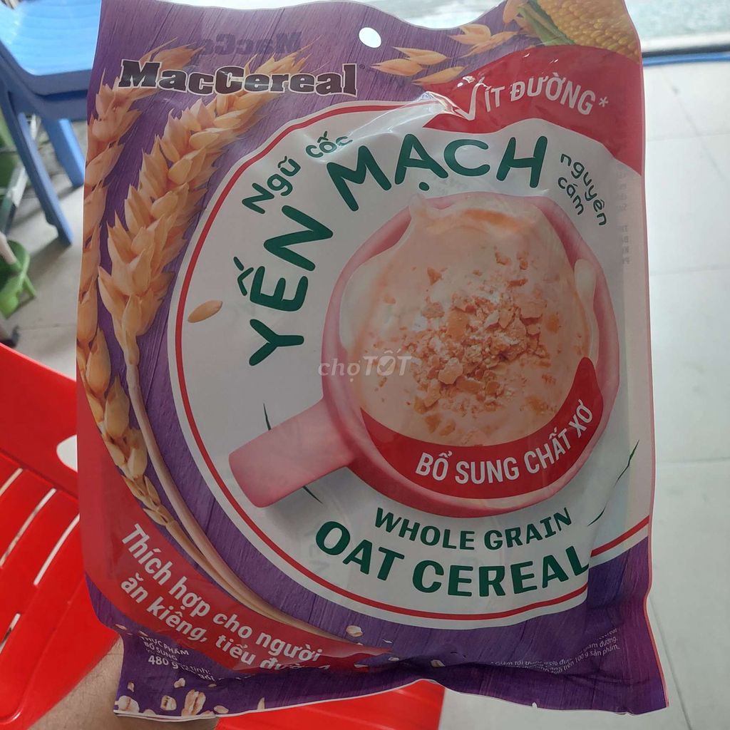 Ngũ cốc yến mạch ăn kiêng tiểu đường MacCereal. Mua bán Đồ ăn, thực phẩm và các loại khác tại Quận Tân Phú Tp Hồ Chí Minh được đăng bởi Quang Huy hình 1