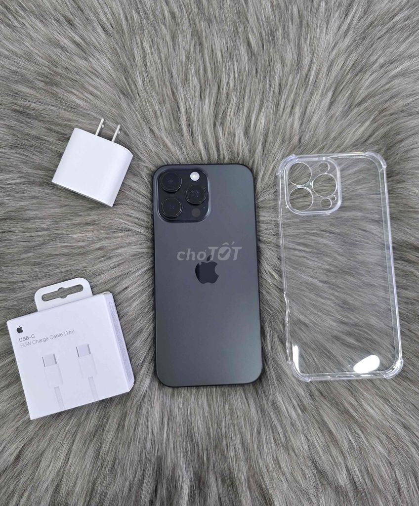 Apple iPhone 16 Pro Max Đen Máy đẹp. Mua bán Điện thoại tại Quận Ngô Quyền Hải Phòng được đăng bởi lê thanh thuỷ hình 1