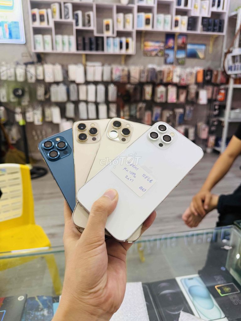 Apple iPhone 12 Pro Max QuốcTế zin nhiều màu. Mua bán Điện thoại tại Quận Hải Châu Đà Nẵng được đăng bởi Hoàng Táo 273 Nguyễn Hoàng hình 1