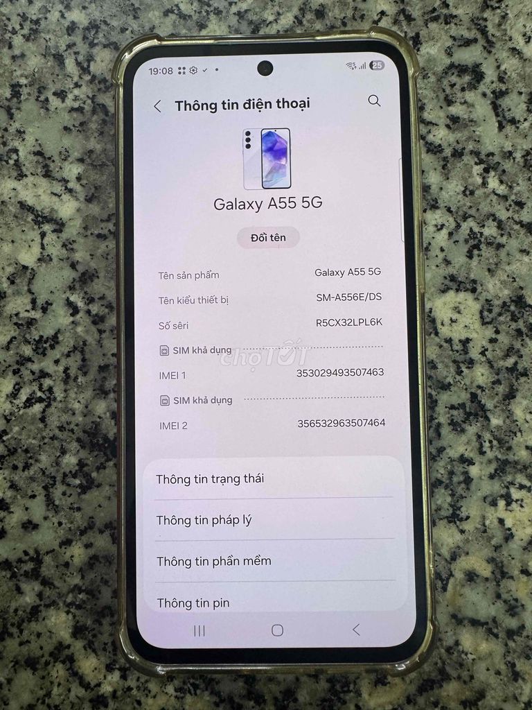 Samsung Galaxy A55 5G 256GB Trắng. Mua bán Điện thoại tại Quận Bình Tân Tp Hồ Chí Minh được đăng bởi tai hình 1