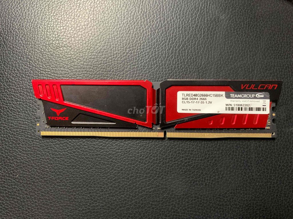 Ram Ddr4 PC Gaming 8GB bus 2666 có tản nhiệt