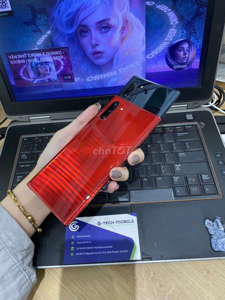 Samsung Galaxy Note 10 5G 12GB/256GB. Mua bán Điện thoại tại Quận Bình Tân Tp Hồ Chí Minh được đăng bởi Minh phương hình 1