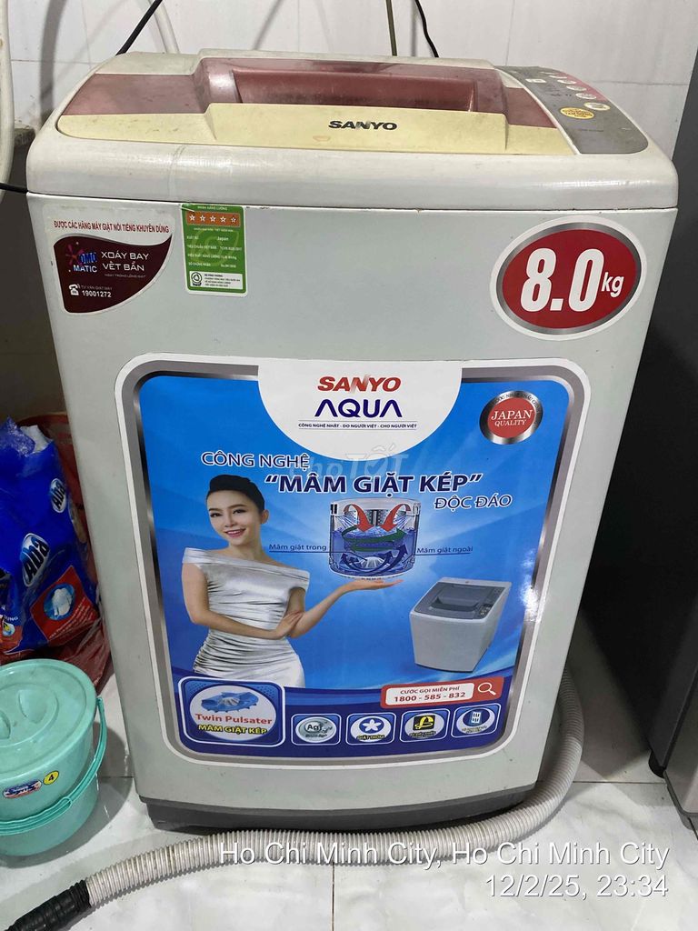 Tủ lạnh Aqua 8kg, giá rẻ