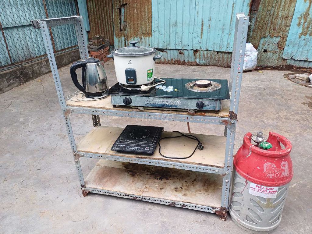 Bình ga + ga còn nửa bình