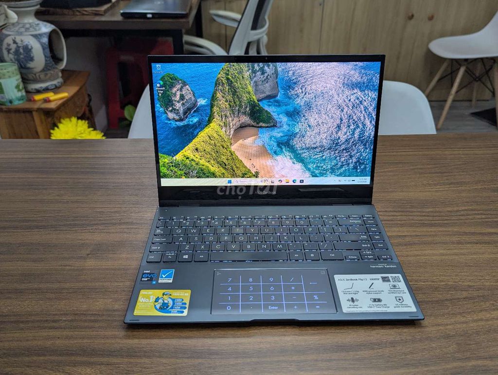 Asus Zenbook Flip Oled I5-1135G7/8GB/512GB 90%. Mua bán Laptop tại Thành phố Thuận An Bình Dương được đăng bởi LAPTOP VŨ PMV  hình 1