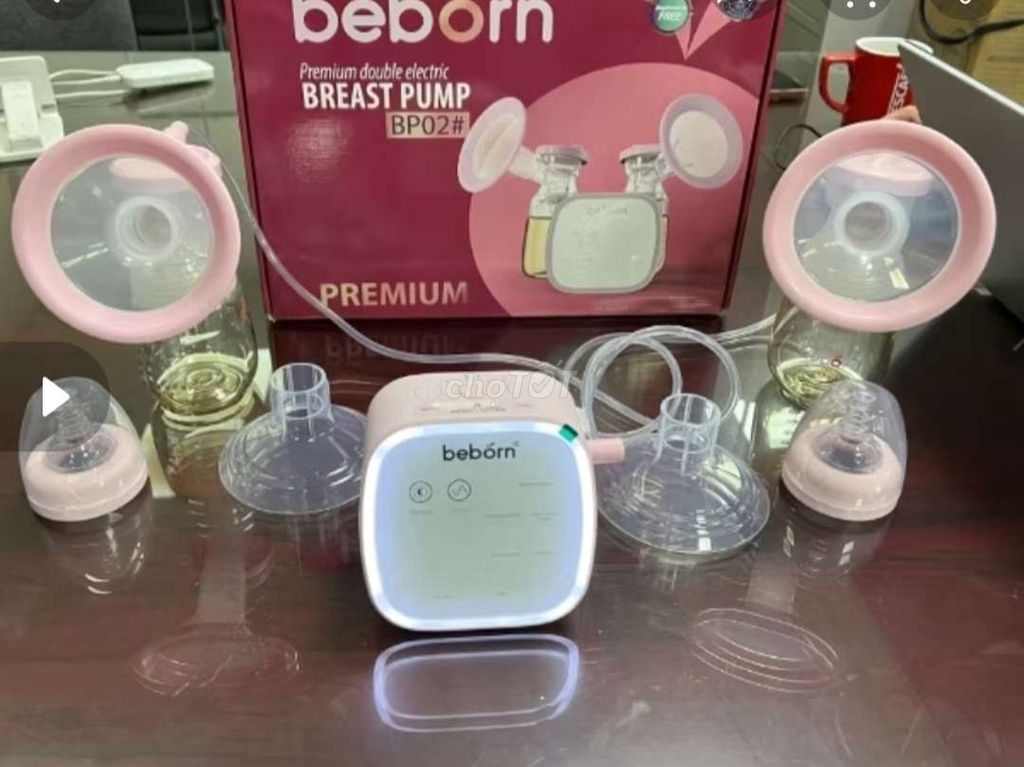 Máy hút sữa beborn bp02. Hút êm. Thông munb. Tiện