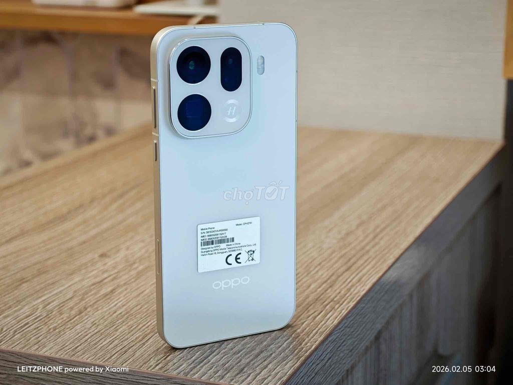 Find X9 Pro 512GB Trắng chính hãng bh 3/2028. Mua bán Điện thoại tại Quận 10 Tp Hồ Chí Minh được đăng bởi Nguyễn Mạnh Hải hình 1