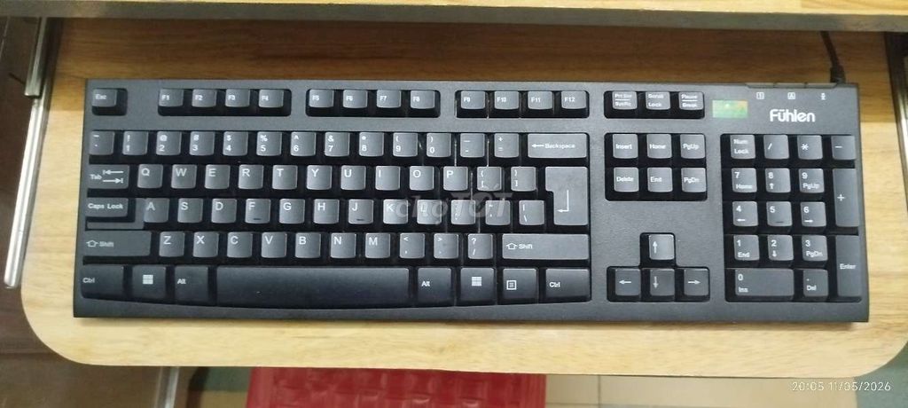 Bàn phím Fühlen L411 Đen. Mua bán Phụ kiện (Màn hình, Chuột...) tại Thị xã Vĩnh Châu Sóc Trăng được đăng bởi Khện hình 1
