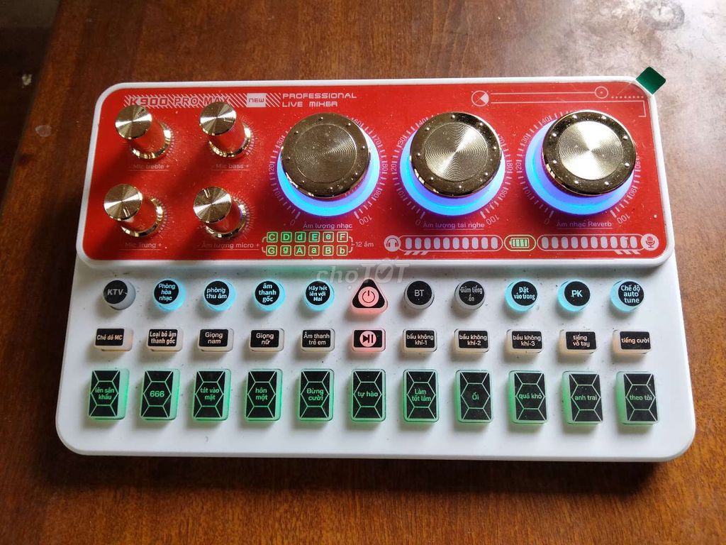 Soundcard SK900 Pro kèm micro ngưng tụ. Mua bán Tivi, Âm thanh tại Thành phố Đà Lạt Lâm Đồng được đăng bởi Nghị tử tế hình 1