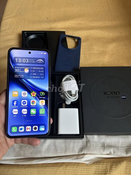 Vivo X200 Xanh Đã sử dụng. Mua bán Điện thoại tại Quận 5 Tp Hồ Chí Minh được đăng bởi Hội Đồ Điện Tử hình 1