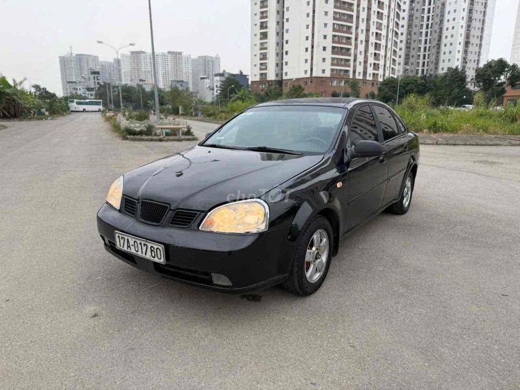 Lacetti 2004 Đen Số sàn. Mua bán Ô tô tại Quận Cầu Giấy Hà Nội được đăng bởi Ánh Minh hình 2