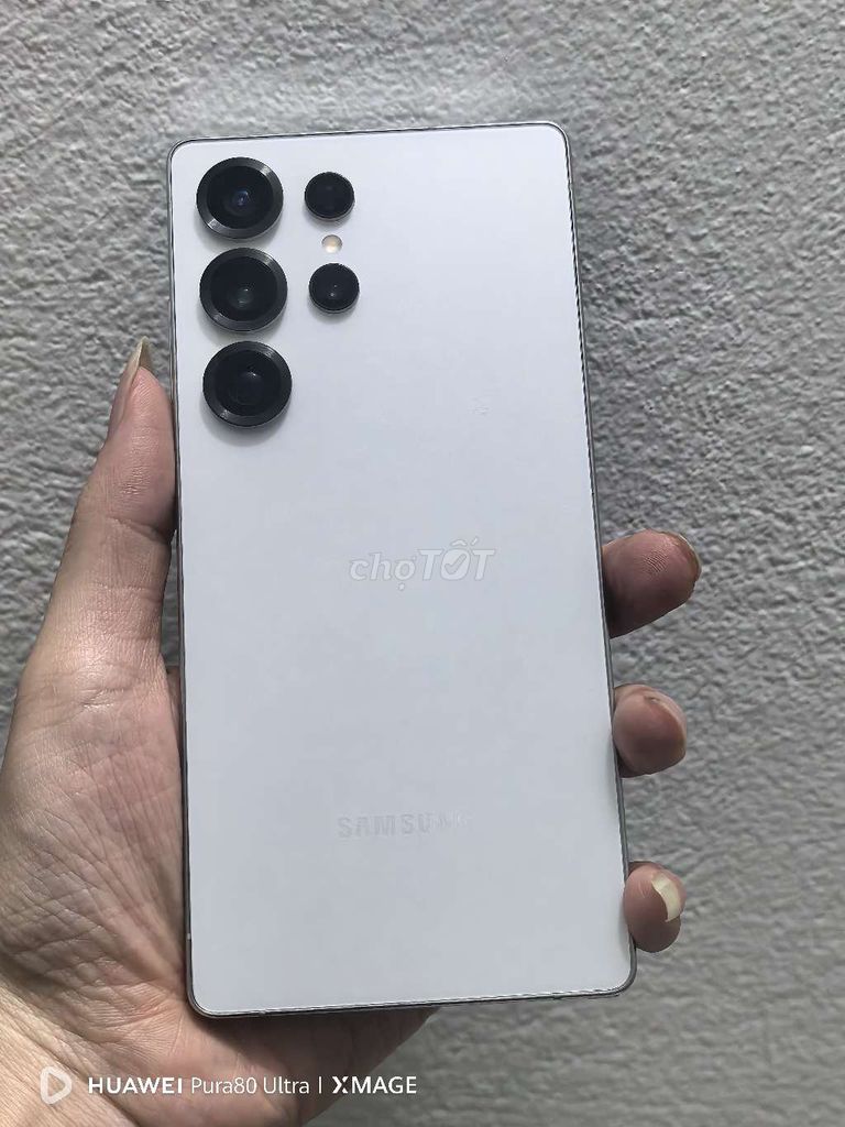 Samsung S25 Ultra Trắng 2 sim Like New. Mua bán Điện thoại tại Huyện Đông Anh Hà Nội được đăng bởi Huy Ân hình 1