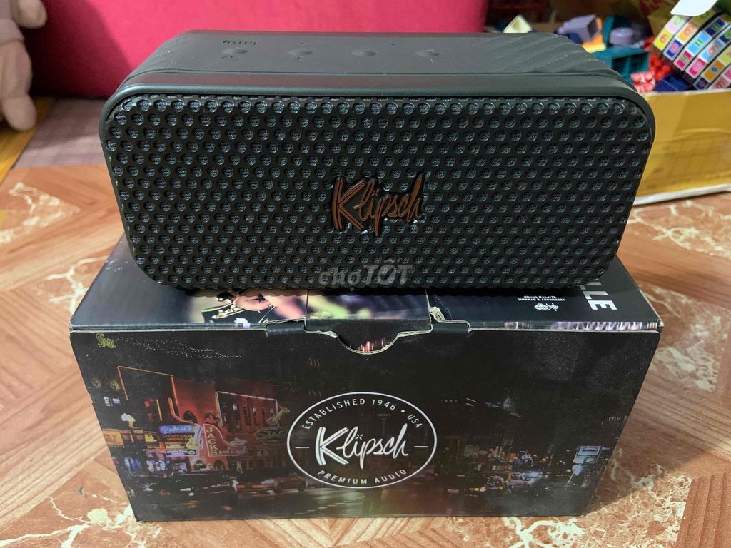 Loa Bluetooth Klipsch Nashville Đen. Mua bán Tivi, Âm thanh tại Quận 8 Tp Hồ Chí Minh được đăng bởi Minh Nhựt hình 1