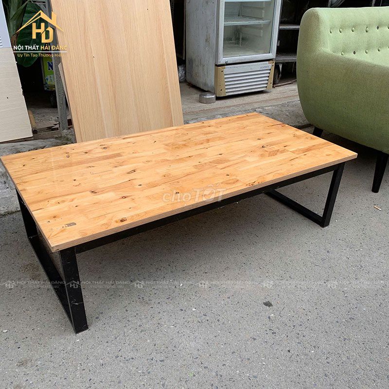 Bàn Bệt Gỗ Sắt 1m2x60cm Đã Dùng Mới 90%. Mua bán Bàn ghế tại Quận Tân Phú Tp Hồ Chí Minh được đăng bởi Công Ty TNHH TM DV INKPRO hình 1
