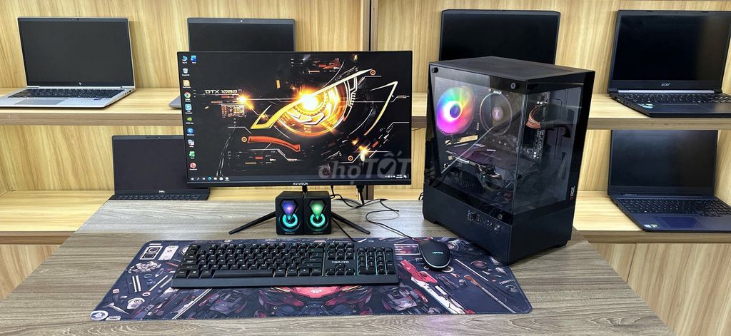 RYZEN 5-1400/ RAM 16G/ SSD 256GB/ 1060 3GB/ 24"FHD. Mua bán Máy tính để bàn tại Thành phố Thủ Dầu Một Bình Dương được đăng bởi Huỳnh Phát Store hình 1