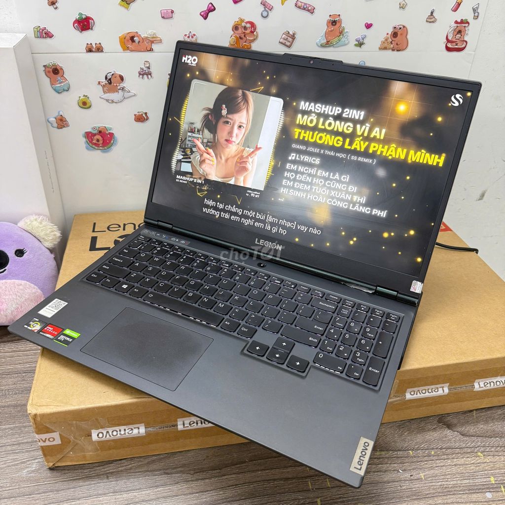Lenovo Legion 5 15ARH05 Ryzen 5-4600H 16GB/512GB . Mua bán Laptop tại Quận Liên Chiểu Đà Nẵng được đăng bởi TT Center 603 Tôn Đức Thắng Hòa Khánh  hình 1