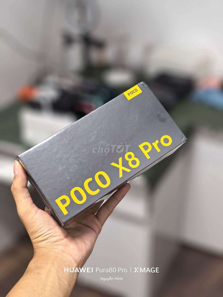 Xiaomi Poco X8 Pro 8/256GB Xanh NewSeal Chính Hãng. Mua bán Điện thoại tại Huyện Thoại Sơn An Giang được đăng bởi Nguyễn Minh hình 1
