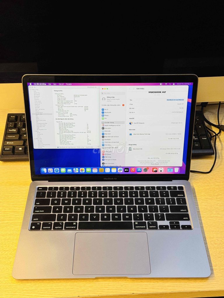 Apple MacBook Air M1 13 inch 16GB/256GB. Mua bán Laptop tại Quận Ba Đình Hà Nội được đăng bởi Nguyen  hình 1