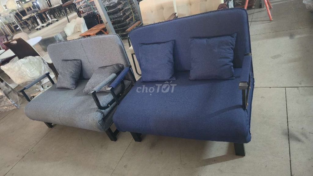 Ghế sofa giường khung sắt nệm. Mua bán Giường, chăn ga gối nệm tại Thành phố Vũng Tàu Bà Rịa - Vũng Tàu được đăng bởi THANH LÝ VŨNG TÀU hình 1