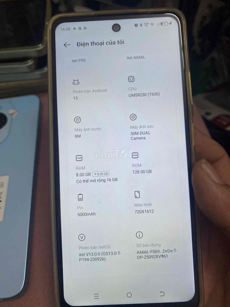 itel A666L 8GB/128GB 95% mới. Mua bán Điện thoại tại Thành phố Vũng Tàu Bà Rịa - Vũng Tàu được đăng bởi thành nhân hình 1