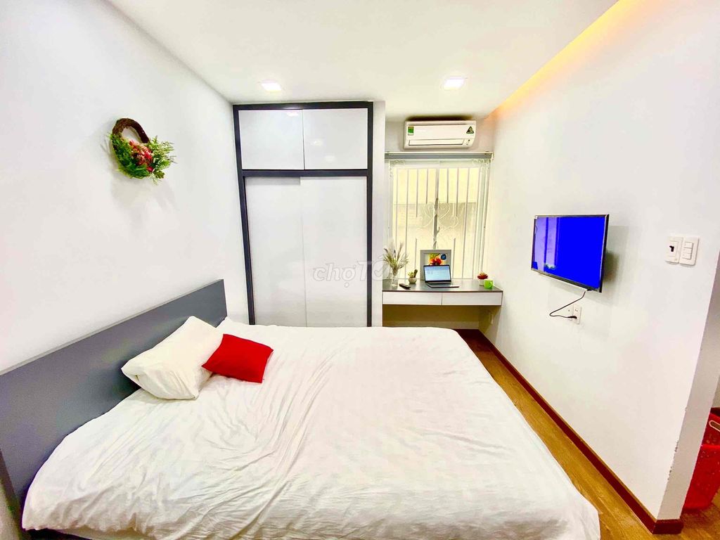 Phòng studio 30m2 Nguyễn Cửu Vân_khu Hàng Xanh_Điện Biên Phủ