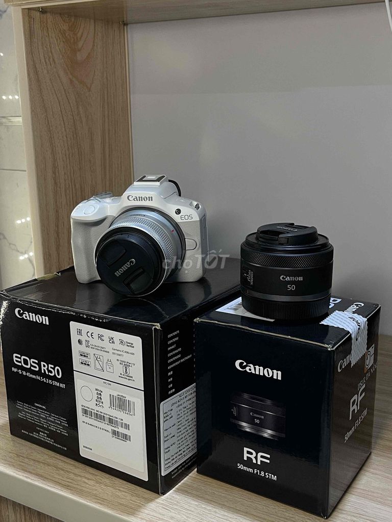 Máy ảnh Canon EOS R50 Kit 15-45mm. Mua bán Máy ảnh, Máy quay tại Quận Liên Chiểu Đà Nẵng được đăng bởi Hồ Thị Cúc hình 1