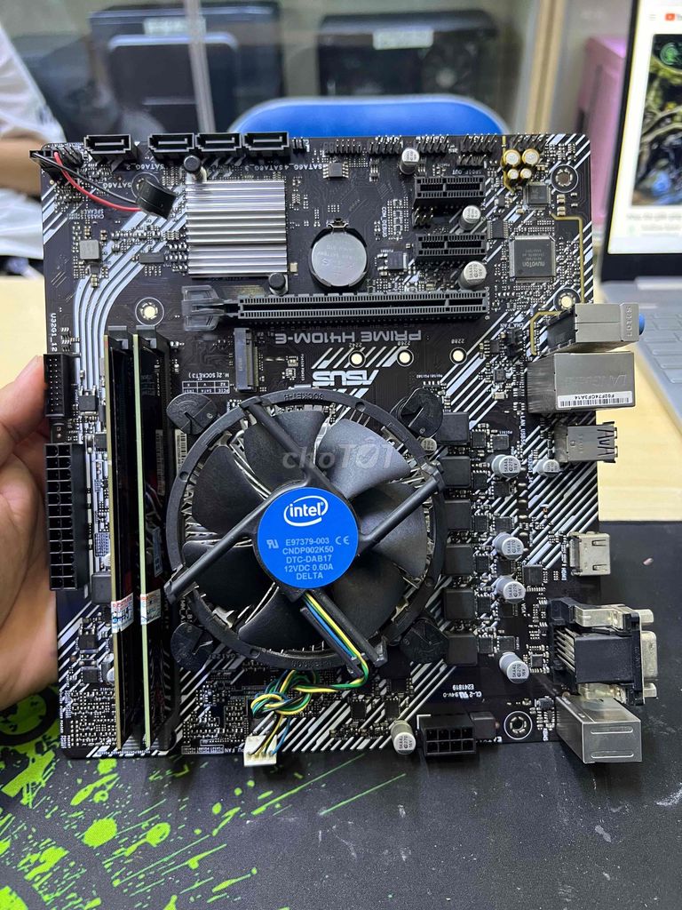 Combo Asus H410 i3-10105F Đen. Mua bán Linh kiện (RAM, Card...) tại Thành phố Mỹ Tho Tiền Giang được đăng bởi Vi Tính Thanh Khang hình 1