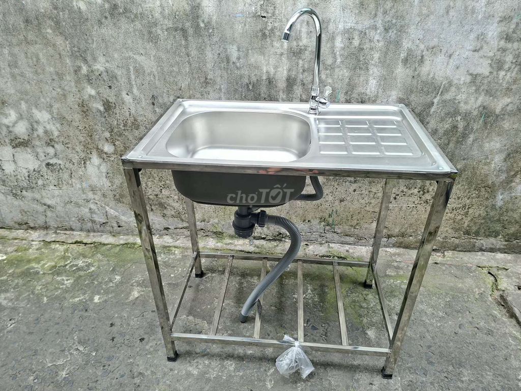 Kệ rửa chén Inox Có vòi dây xả Còn mới. Mua bán Dụng cụ nhà bếp tại Thành phố Sa Đéc Đồng Tháp được đăng bởi Trí hình 1