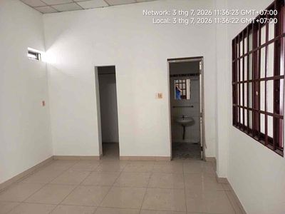 Nhà cho Thuê nguyên căn; 1 trệt, 1 lầu xây kiên cố, 1 phòng khách, kho